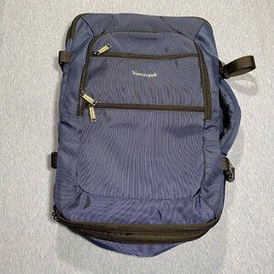 Expandable Vancropak Travel Backpack With Multiple Compartments & Straps